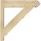 Ekena Millwork Traditional Rough Sawn Arts and Crafts Outlooker, Douglas Fir, 6"W x 24"D x 24"H OUT06X24X24TRA03RDF - alternate 4